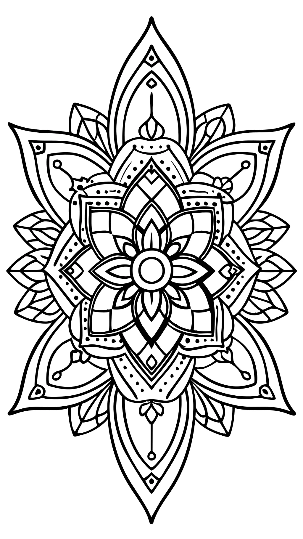 abstract coloring book pages for adults